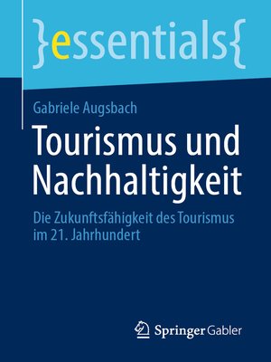 cover image of Tourismus und Nachhaltigkeit